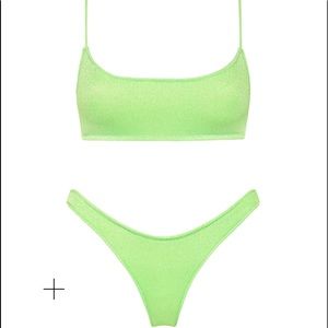 Triangl Mica Lime Sparkle